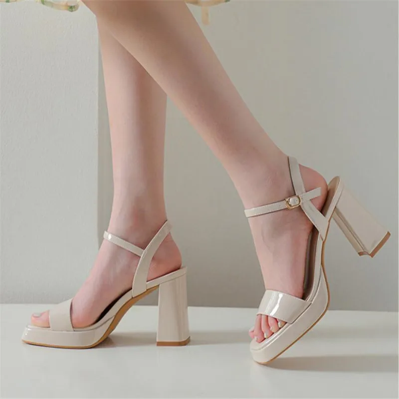 Brand Women Pumps High Heels New Ladies Shoes Fashion Women Sandals Sexy Platform Sandals Wedding Women Shoes 33-39