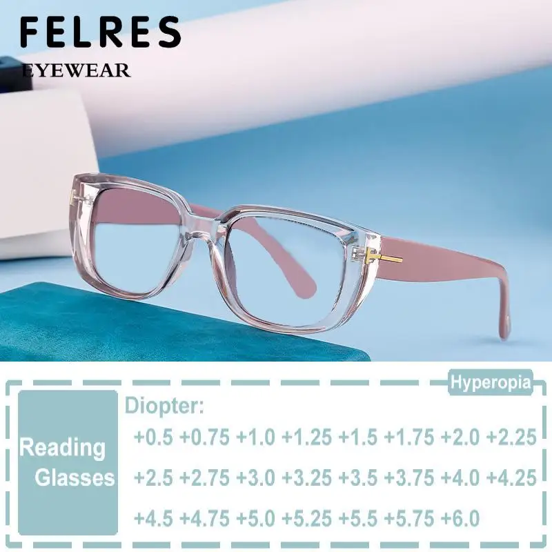 

Retro Cat Eye Reading Glasses Small Frame For Women Men Anti Blue Light Computer Glasses Prescription Presbyopia Glasses Optical