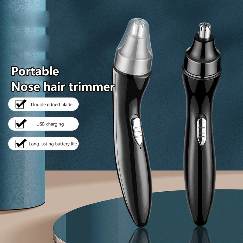 

Ear And Nose Hair Trimmer Painless Eyebrow Nose Hair Trimmer For Men Rechargeable Trimmer Waterproof Easy Cleansing For Travel