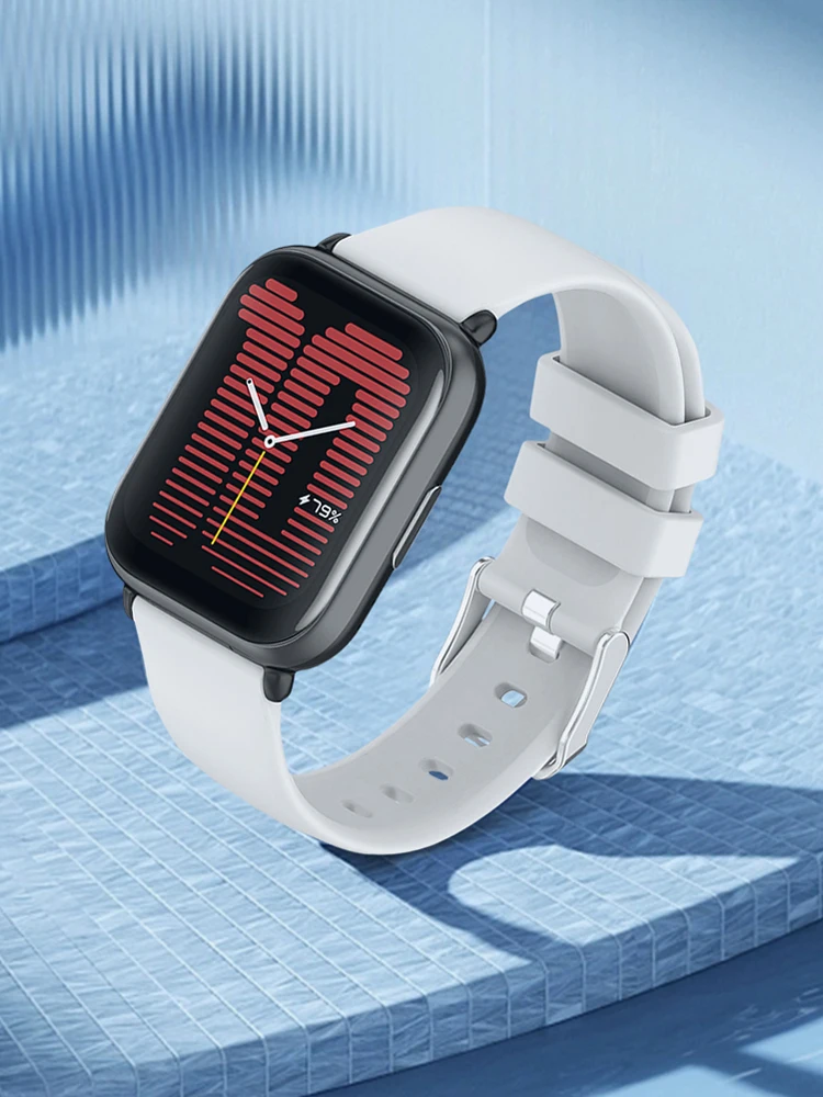 20mm Smart Watch Band Soft Silicone Band for Huami Amazfit GTS 4/2 Mini GTS 3 2e for Amazfit Bip 3 Pro/Bip 3/ Bip U/Bip/Bip Lite