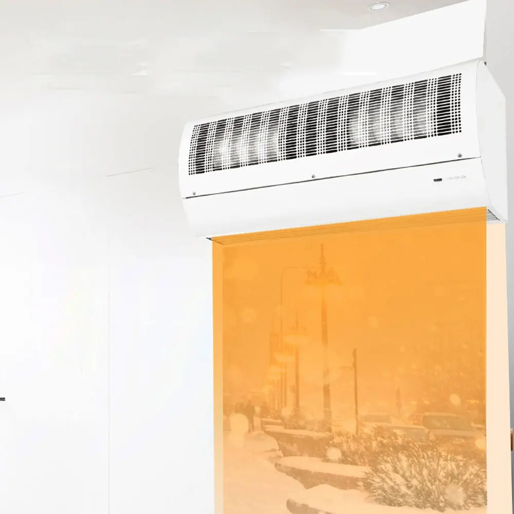 2025 NEW 380v Industrial Commercial High-power Heating And Cooling Type Electric Heating Air Curtain Machine
