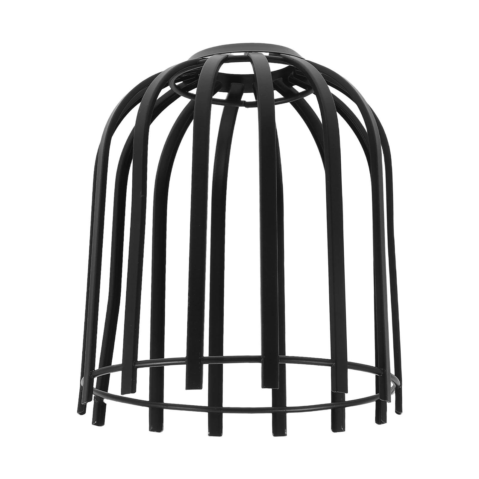 

Geometric Iron Lampshade Wire Pendant Light Shade Ceiling Fan Cages Hanging Fixture Durable Easy Clean Lamp Accessories