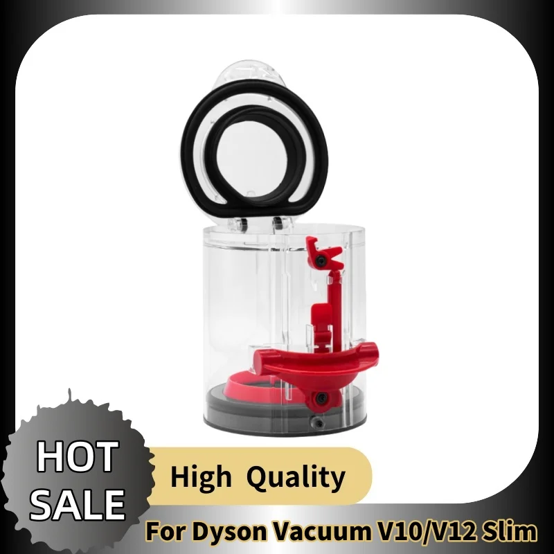 For Dyson Vacuum V10/V12 Slim Lightweight Cyclone Dust Bucket Digital Slim Dust Lid Dustbin