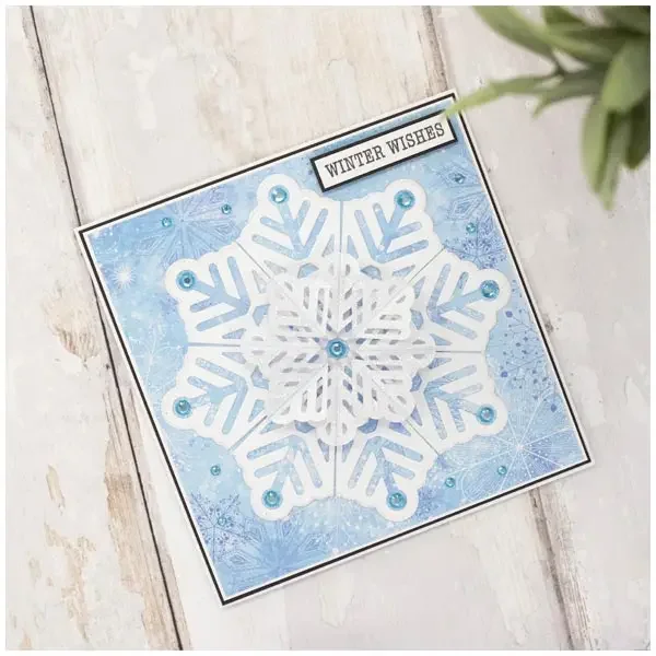 Gemini Die Set Elements Kaleidoscope Origami Cut & Emboss Seasonal Snowflakes Metal Cutting Die Scrapbooking DIY Decoration 2023