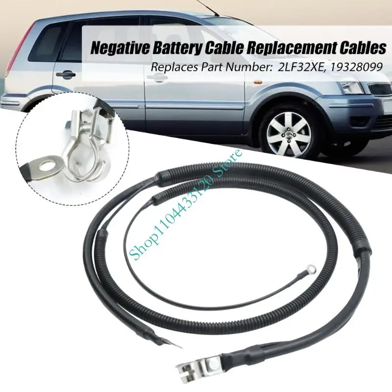 0XXD Heavy Duty Car Battery Ground Cable for 2007-2013 Trucks SUVs Corrosion Resistant Flexible Construction 2LF32XE 19328099