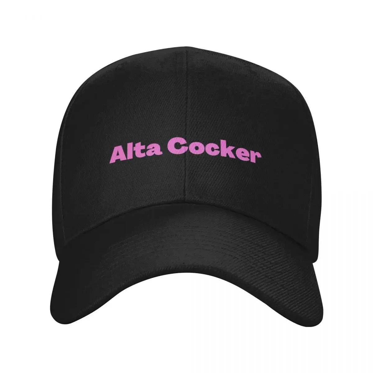 Yiddish Alta Cocker pink -- Funny Old Person Baseball Cap New Hat Luxury Hat Golf Hat Man Horse Caps For Men Women's