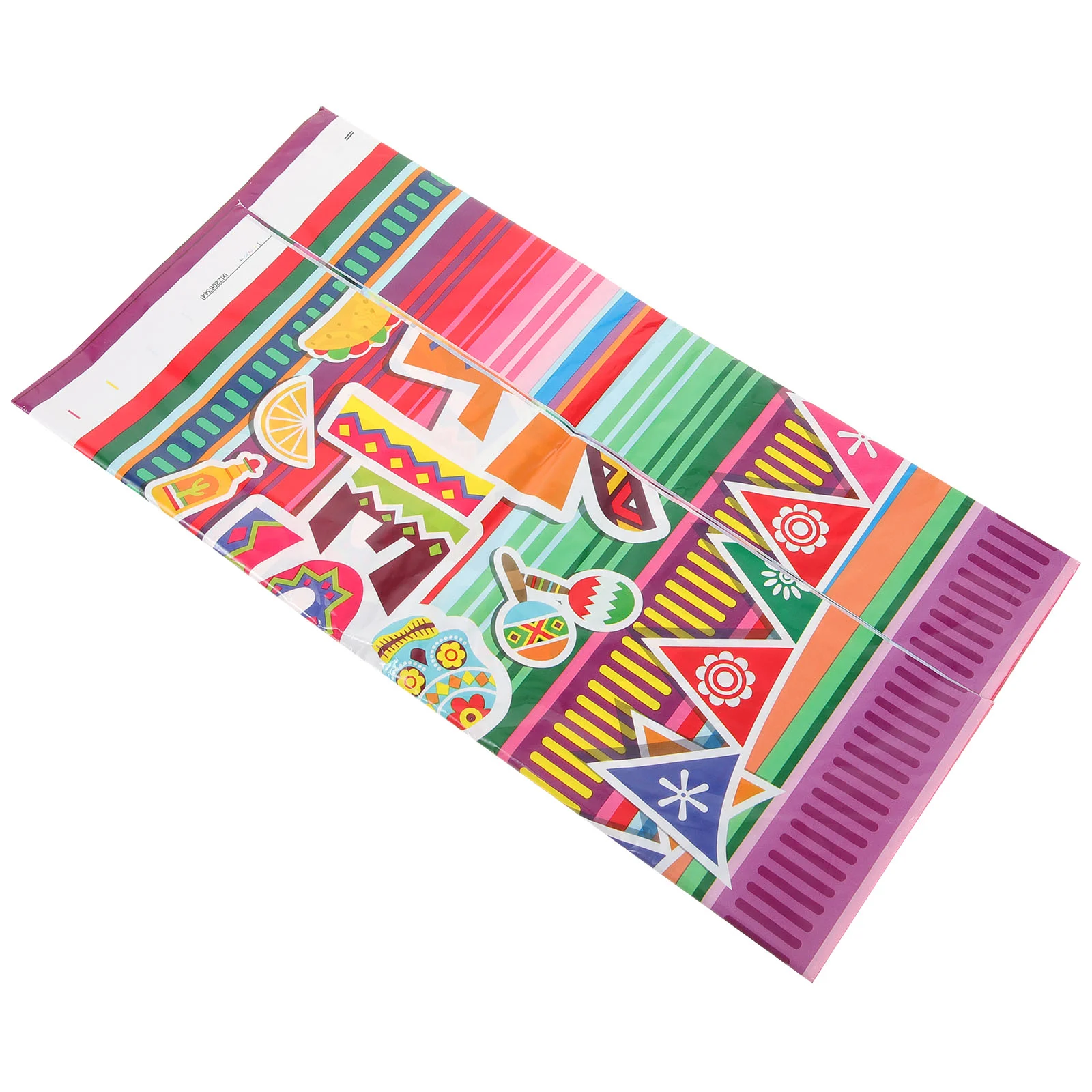 Carnival Tablecloth Stripes Runner Cinco De Mayo Place Mats Mexican Fiesta Decor Placemats Serape