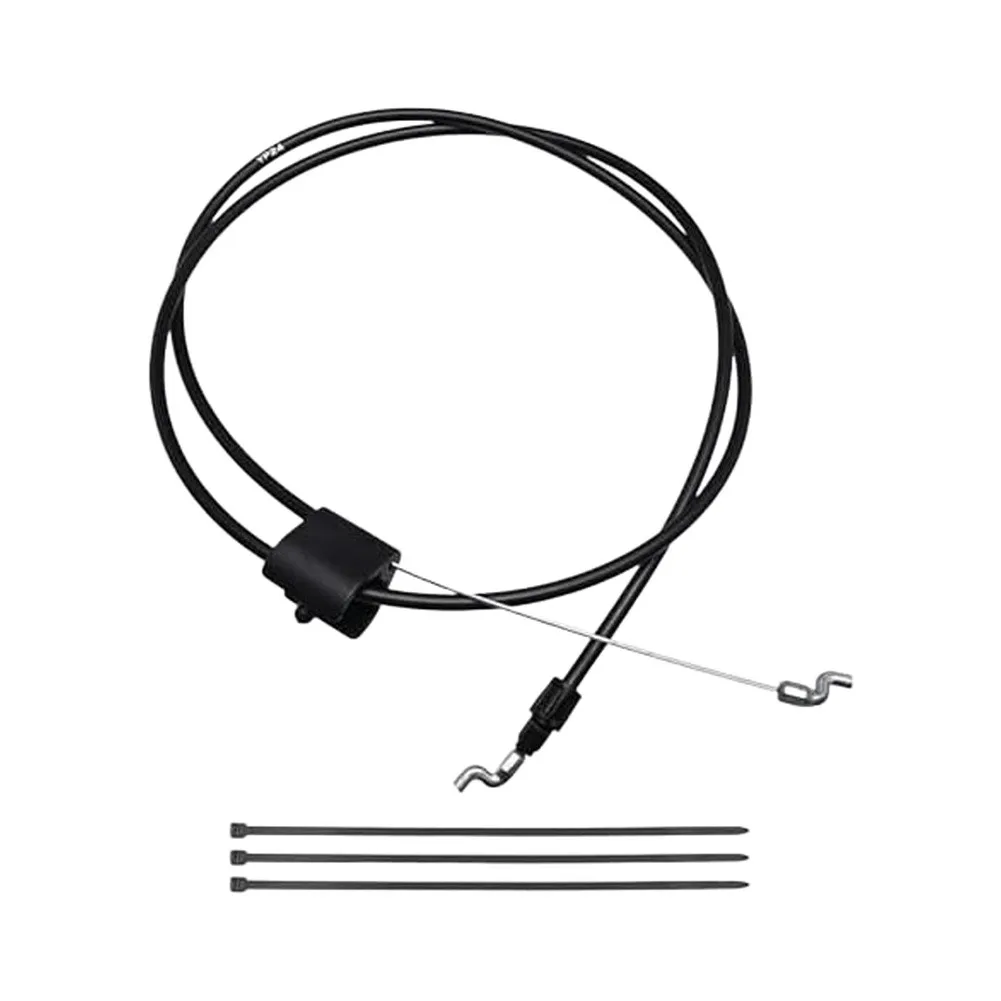 For Lawn Mower Repair Drive for Control Cable Replacement for Control Cable Power Tool Part 55 Inch Total Length 48-1 2 Inch