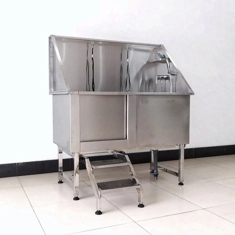 

Wholesale Stainless Steel Dog Bathtub - Durable Pet Grooming & Cleaning Bath Tub
