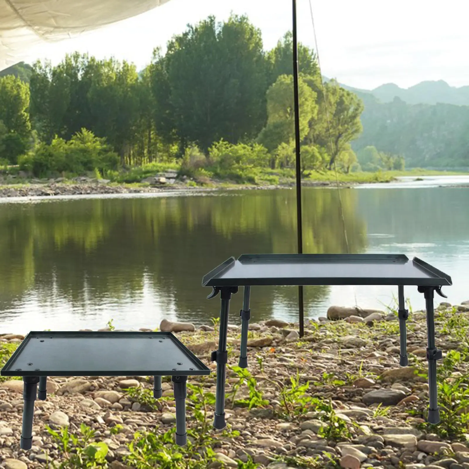 

Складной походный столик, легкий многофункциональный нескользящий прочный портативный походный столик