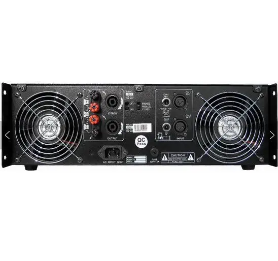 Supply Class H 2 Channel crest 3U audio power amplifier(CA20)