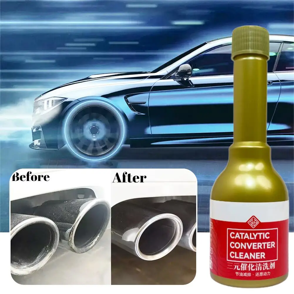 1/2Pcs Pipe Engine Carbon Removal Cleaner For Catalytic Converters Catalytic Converter Cleaner Auto Parts Engine Exhaust Sy R8I4