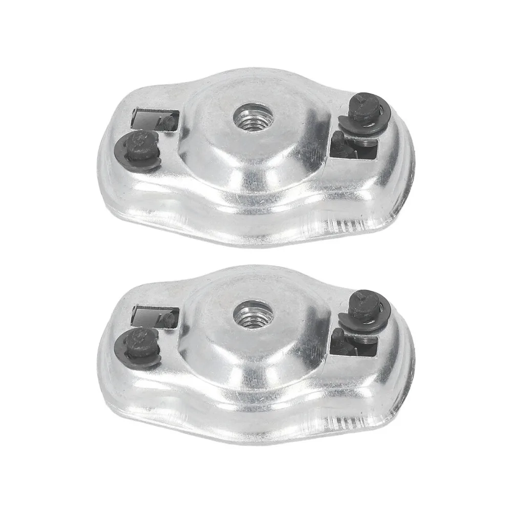 2PCS Silver Recoil Starter Pawl Aluminum Compact Starter Pawl Bridge Claw Pawl Cog Trimmer Starter Pawl for Husqvarna 128LD/128C