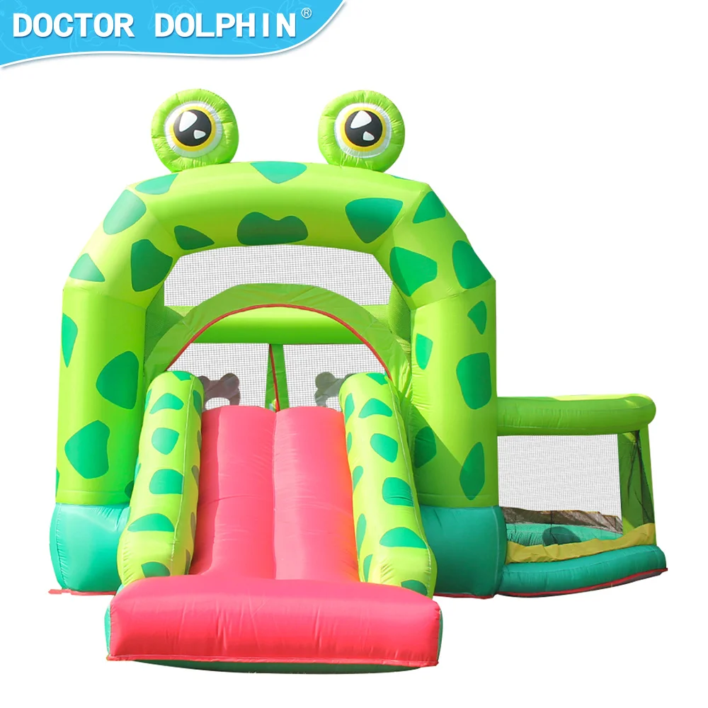 Playground Home Use Jumping 420Dand 840D Jump House Kids Inflatable Bouncing Castle Frog Bounce House