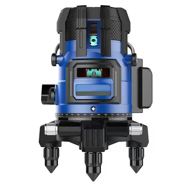13800mah بطارية عالية الطاقة قابلة للشحن مستوى الليزر 360 أدوات البناء لتسوية مستوى الليزر الأخضر القوي 3D 12 خط