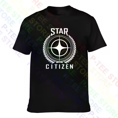 Star Citizen Logo T-shirt Tee Shirt Best Funny Classic High Quality