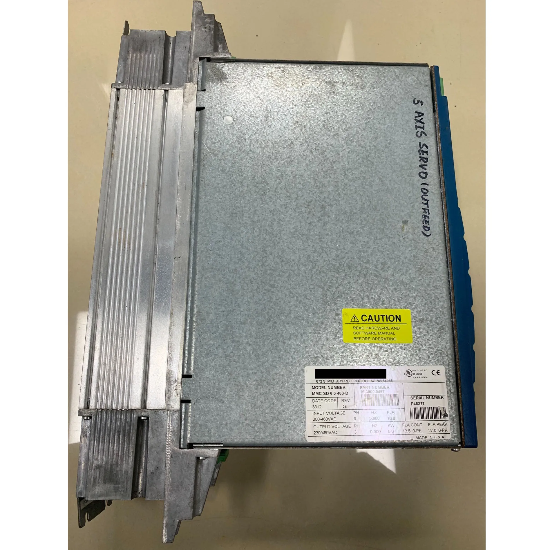 MMC-SD-6.0-460-D Serwonapęd z gwarancją