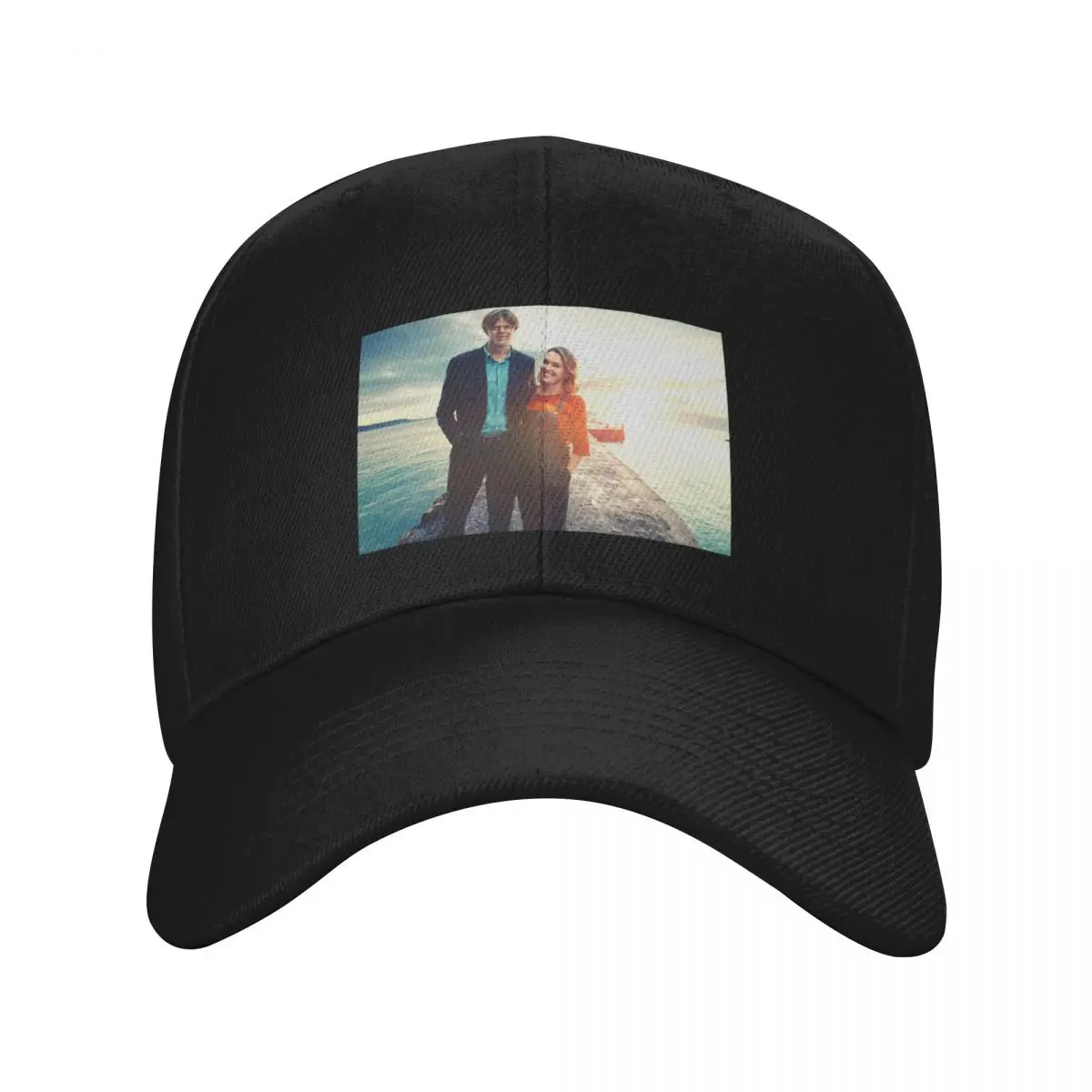 Beyond Paradise Humphrey and Martha Baseball Cap Visor black derby hat Unique hats Female Men's