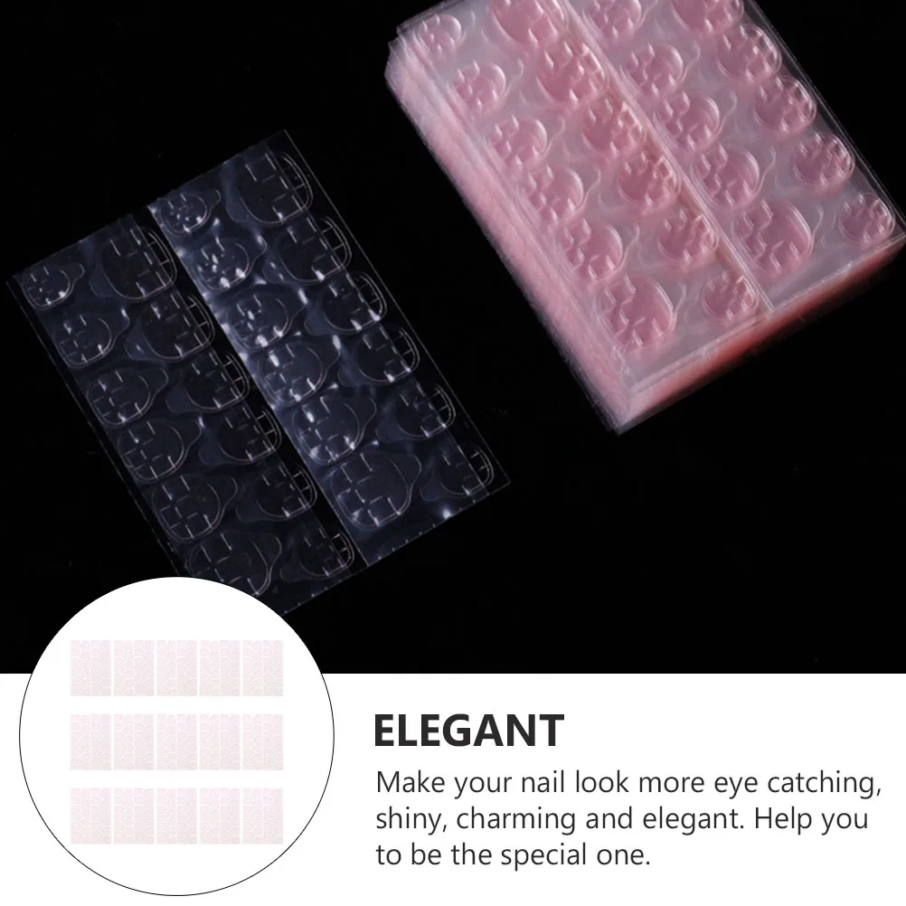 

Art Back Glue Stickers Premium Manicure Adhesive Paste For Fake Nails Invisible Double-Sided Nail Tip Fixing Stickers