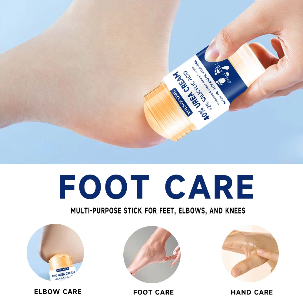 40% Urea Foot Cream +2% Salicylic Acid Moisturizing & Exfoliating, Cracked Heel Repair, Deep Hydration for Dry Feet Long protect view 6