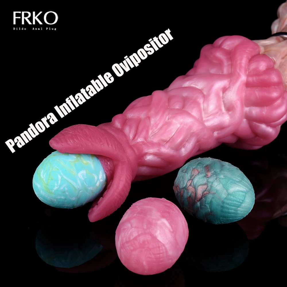 

FRKO Pandora Inflatable Ovipositor Soft Silicone Anal Plug for Women Men Lay Eggs Sex Toys Vaginal Stimulation Juguetes Sexuales