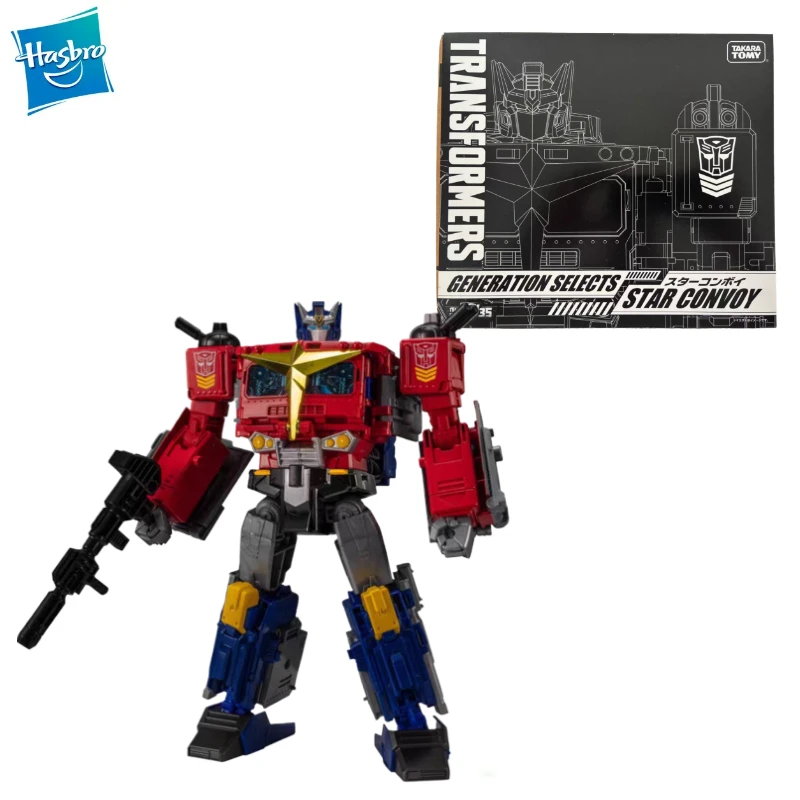 Neue Original Hasbro TRANSFORMERS GENERATION SELECTS STAR CONVOY OPTIMUS PRIME Actionfigur Modellkollektion