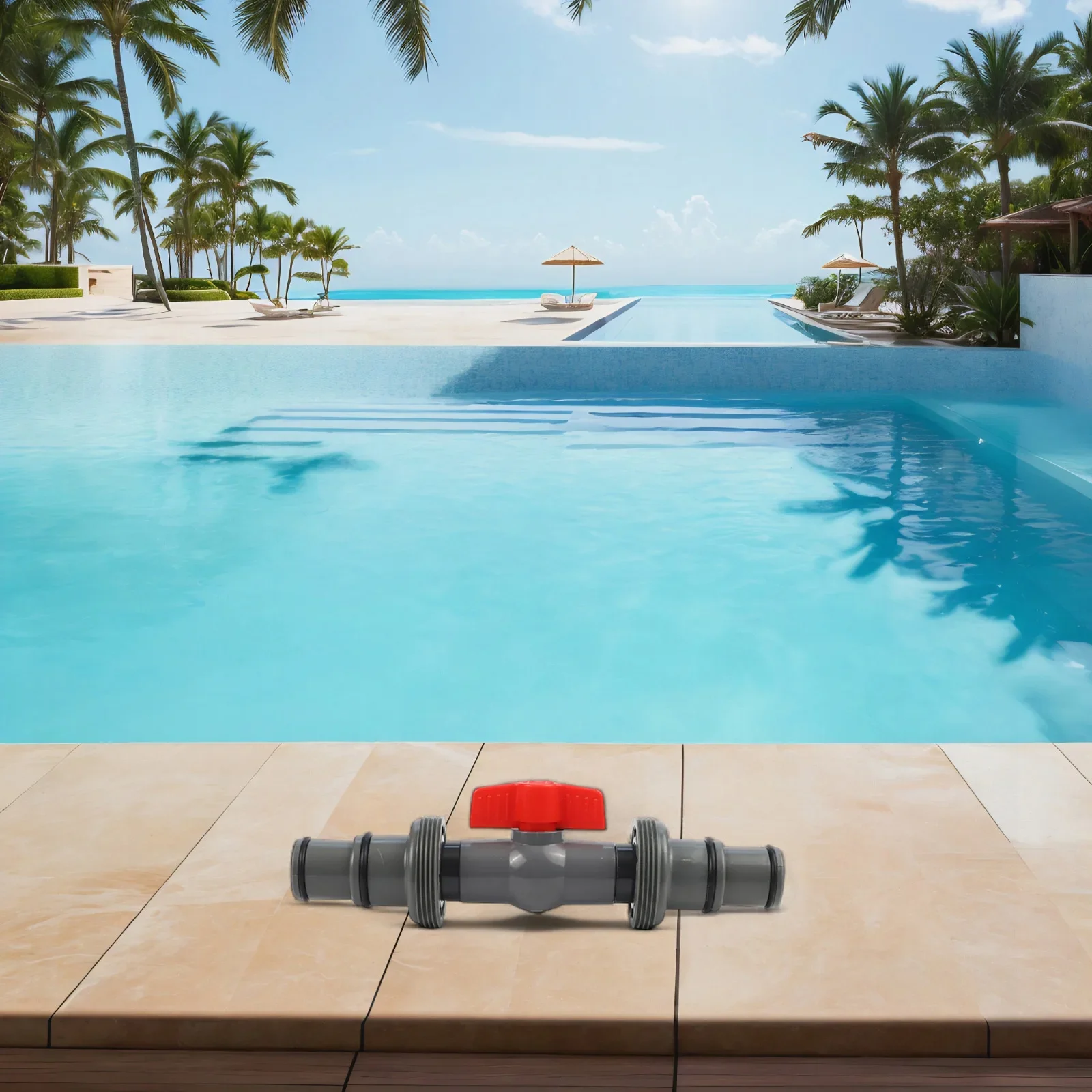 Easy Installation Pool Filter Connector As Picture Compatible Filtration System Adapter Easy Installation Secure Fit