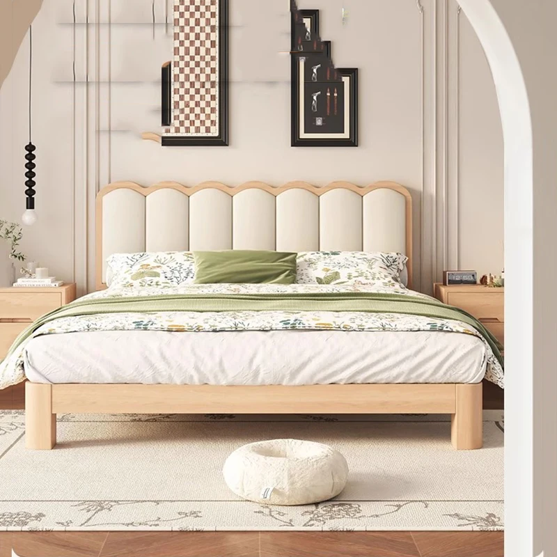 Personalizable Letto king size moderno per bambini Divano doppio Testiere Letto Europeo japonés salvaspazio Muebles