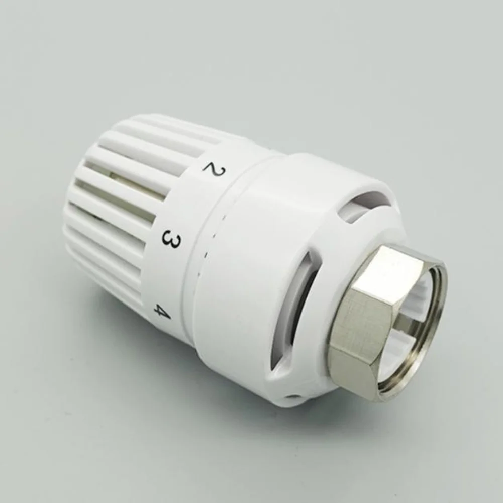 1pc M30x1.5 Radiator Thermostat Head Adjustable Water Distributor Temperature Package For Heating Systems Easy Installation
