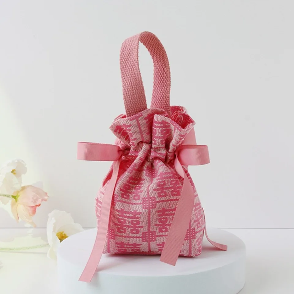 10/30/50 Hochzeit Süßigkeiten Box Zucker Tasche mit Griffen Party Gefälligkeiten Verpackung Liefert Großhandel Geschenk Taschen für Weihnachten Halloween ﻿ – Detail 4