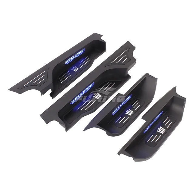 

Alphard Business Vehicle Modification, Dedicated Aluminum Alloy Replacement Pedals, With Ambient Light protection Panel