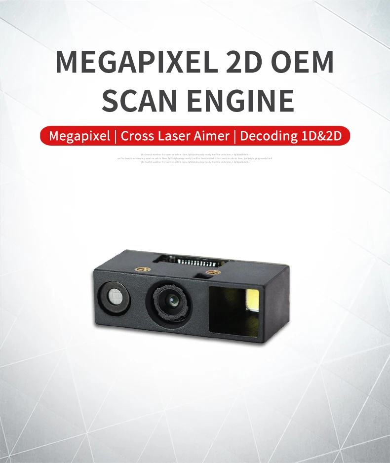 E20 OEM Scan Engine 2D Scanner Mini Módulo de digitalização E2000A para quiosque Vending PDA Terminal Design incorporado