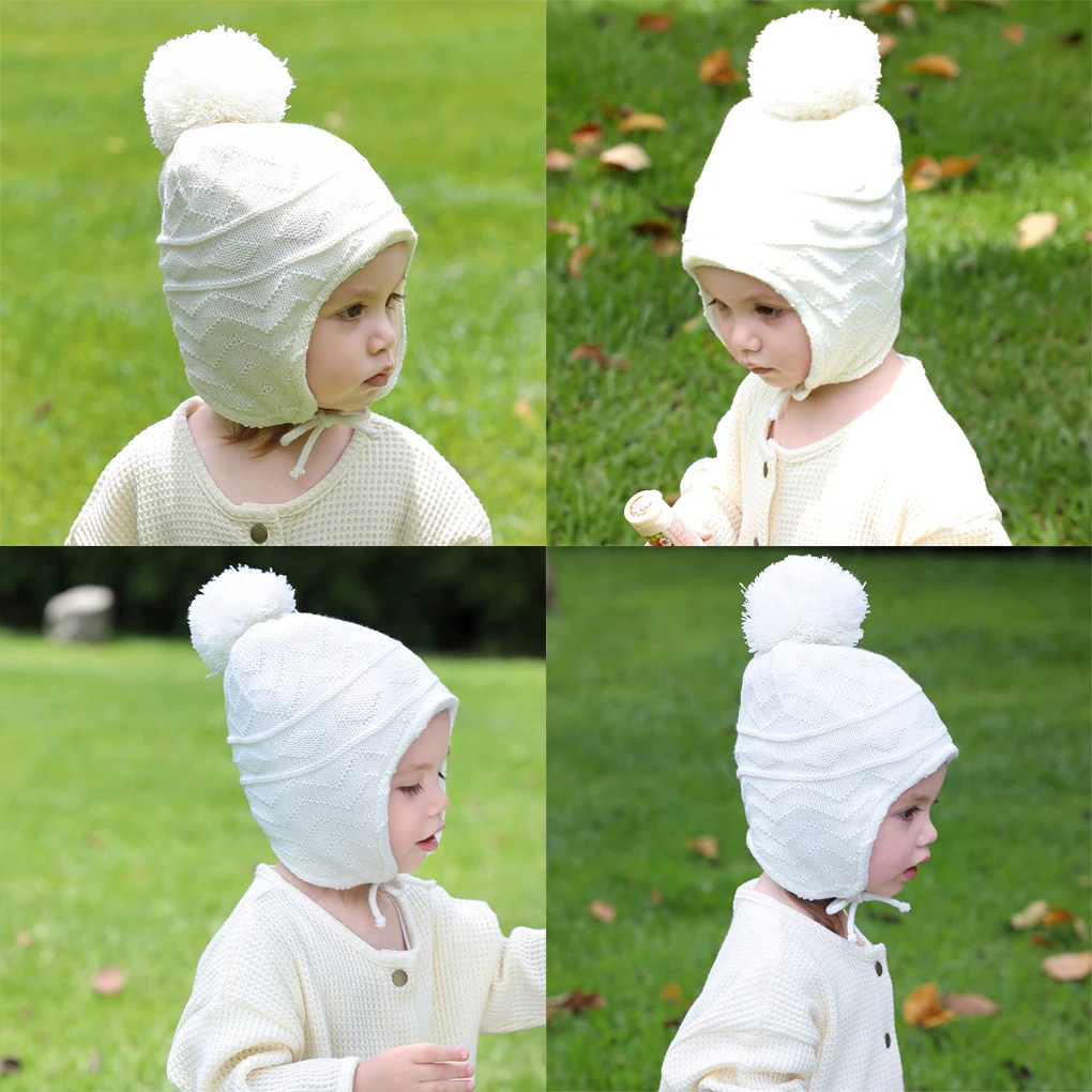 

Baby Warm Hat Unisex Infants Winter Outdoor Comfortable Mittens Girls