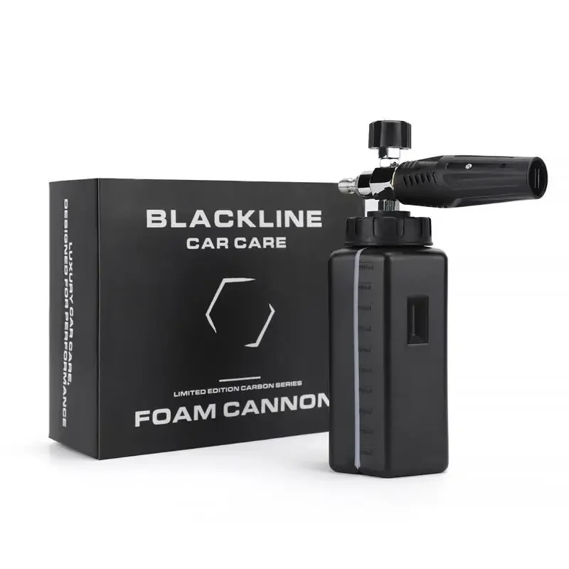 BLACKLINE Foam Cannon-Creates thick shaving cream-like foam 1000ml capacity, 1/4