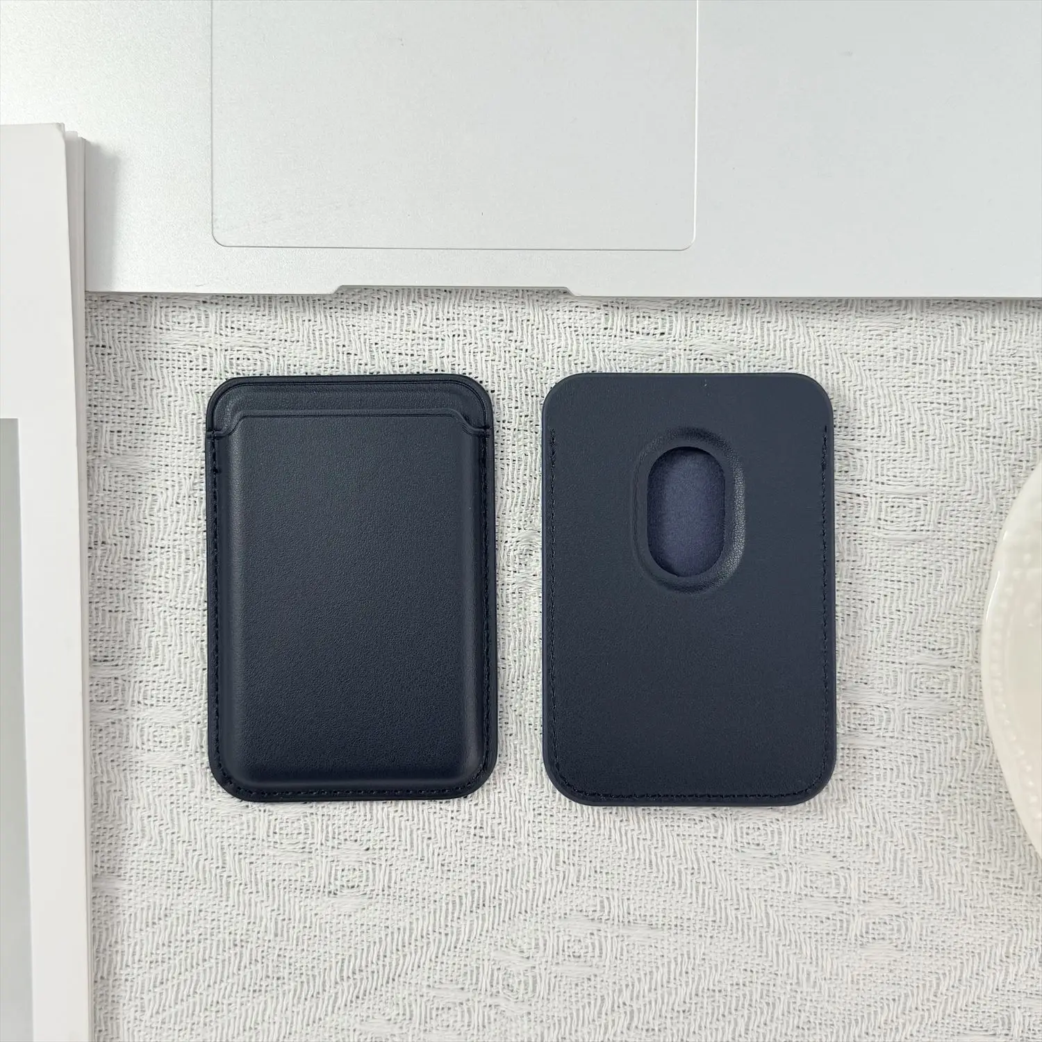 Kartenhalter-Brieftaschen-Lederhülle für Apple iPhone 13 14 15 16 17 18 Pro Max mit starkem Magnetverschluss für Magsafe, Brieftaschen-Rückseitenhülle – Detail 11