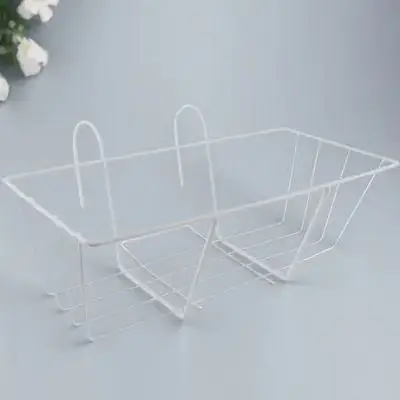 درابزين زارع الجرف شنقا اناء للزهور قوس الزهرية سلة حامل أصحاب النباتات #6