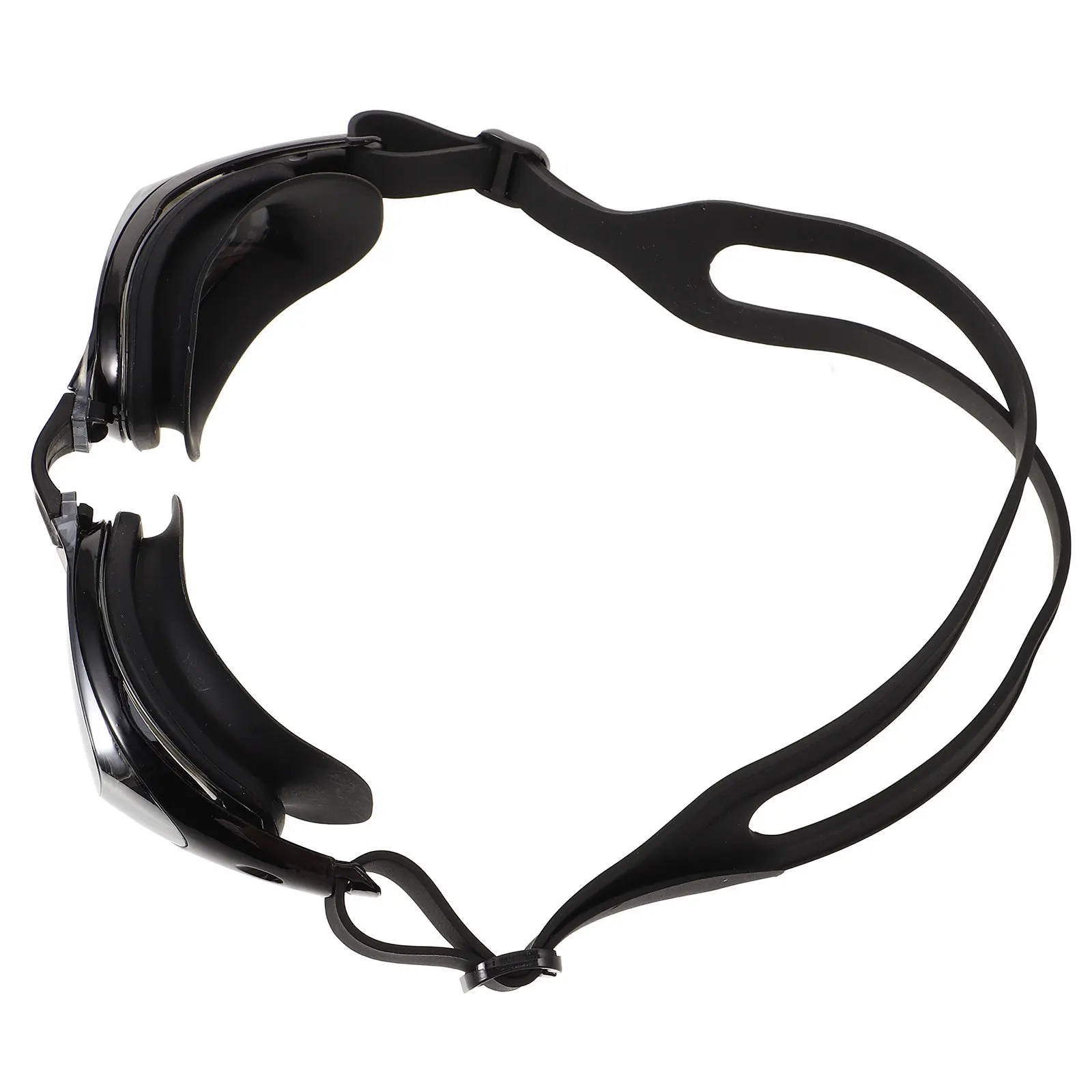 

Очки для плавания Dl603 Silver унисекс для взрослых, регулируемые, с защитой от запотевания, эргономичные, герметичные, силиконовые, для четкого обзора