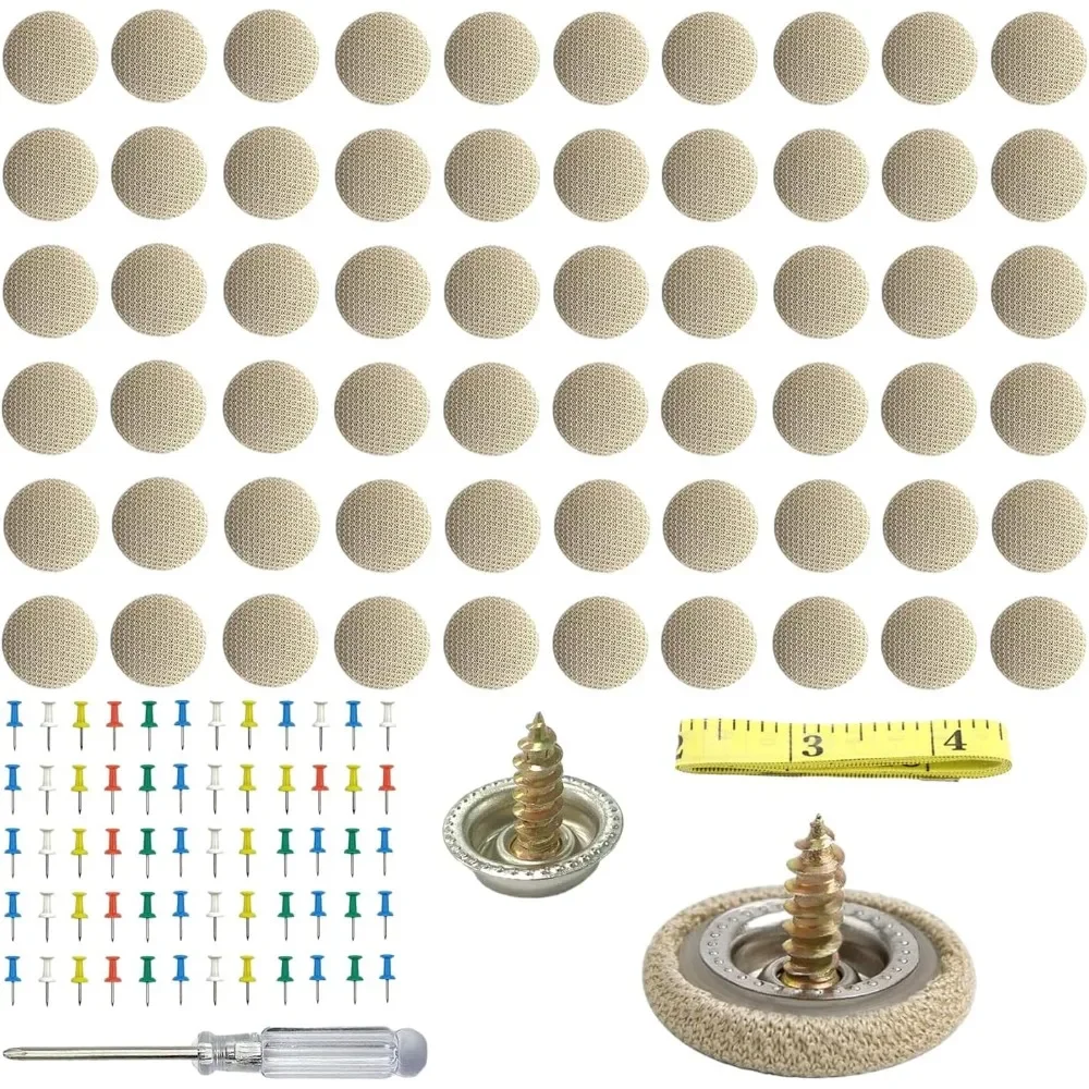 30/60Pcs Car Roof Headliner Sagging Repair Kit Auto Ceiling Fixing Clips Retainer Fastener Pins With Tool For Car SUV Truck