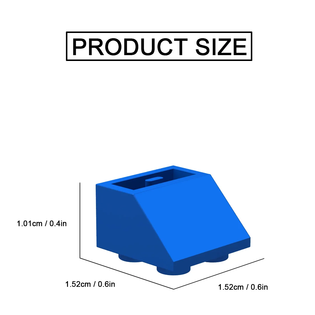 MOC Assembles Particles 3660 2x2 For Building Blocks Bulk Model Parts DIY Educational Tech Parts Toys