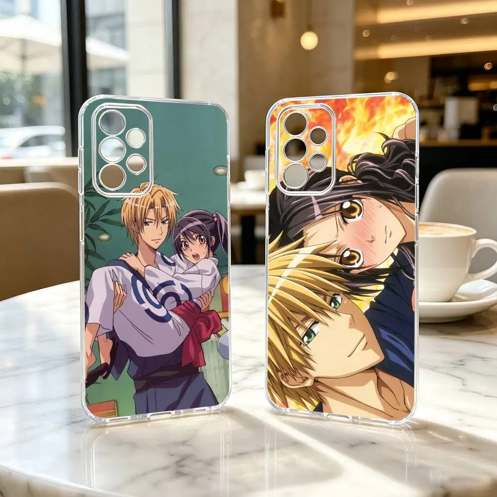 Kaichou wa M-Maid S-Sama Anime Gift Phone Case Transparent Silicone Soft For Samsung S25,S24,S21,S22,S23,S30,Ultra,S20,Plus,Fe
