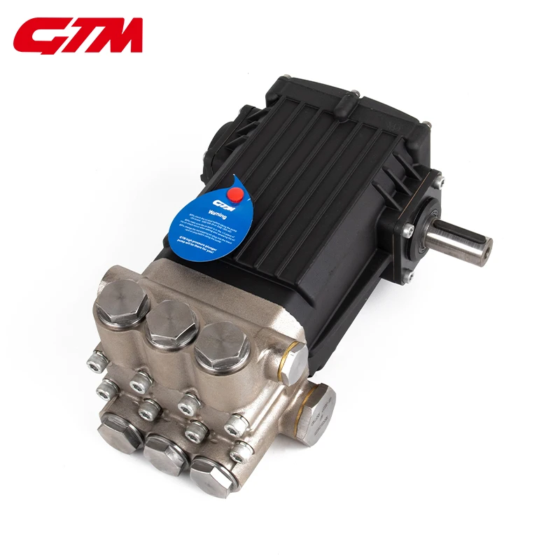 

Electric Heavy Duty High Quality Durable Piston Pump 27-33HP High Pressure Hose Bar Quick Couplers Plunger Pump for Car Wash