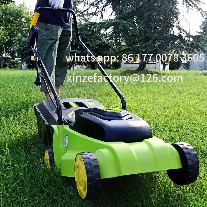 

Customizable 1600W Powerful Electric Lawn Mower Hand Push, Electric Home Lawn Mower