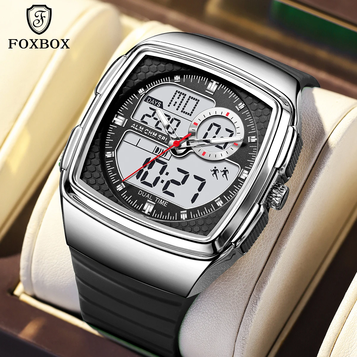 

LIGE цифровые часы мужские спортивные светящиеся многофункциональные водонепроницаемые женские наручные часы для мужчин уличные беговые студенческие огни Synoke