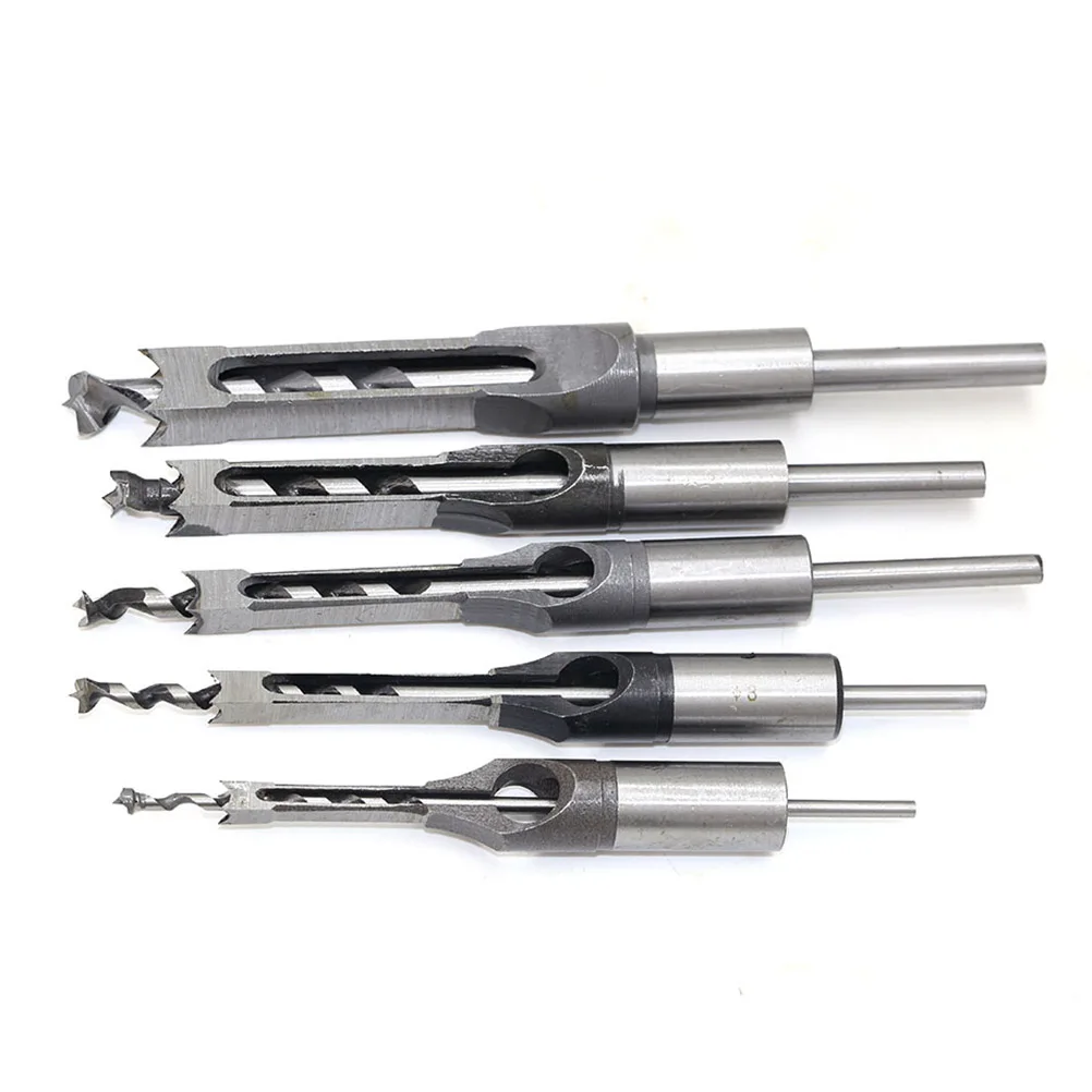 

9.5Mm Square Hole Self Centering Hinge Drill Bit Durable Woodworking Tool Fast Bit Change Drill Door Hinge Installation