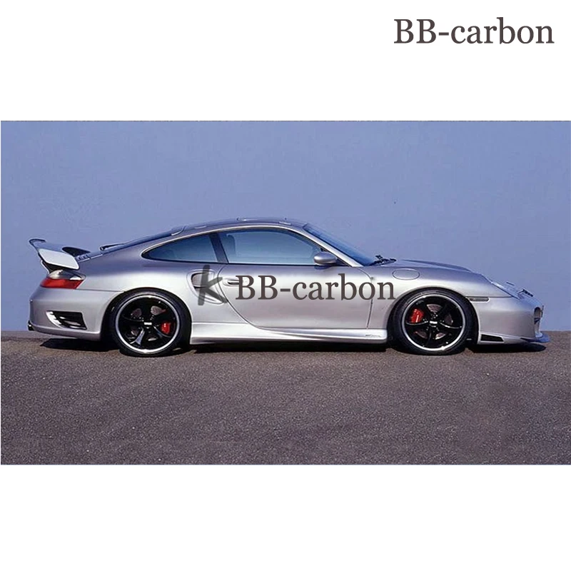 For Porsche 996 T Style Car Body Kit Front Rear Bumper Splitter Diffuser Side Skirts Spoiler  99-04