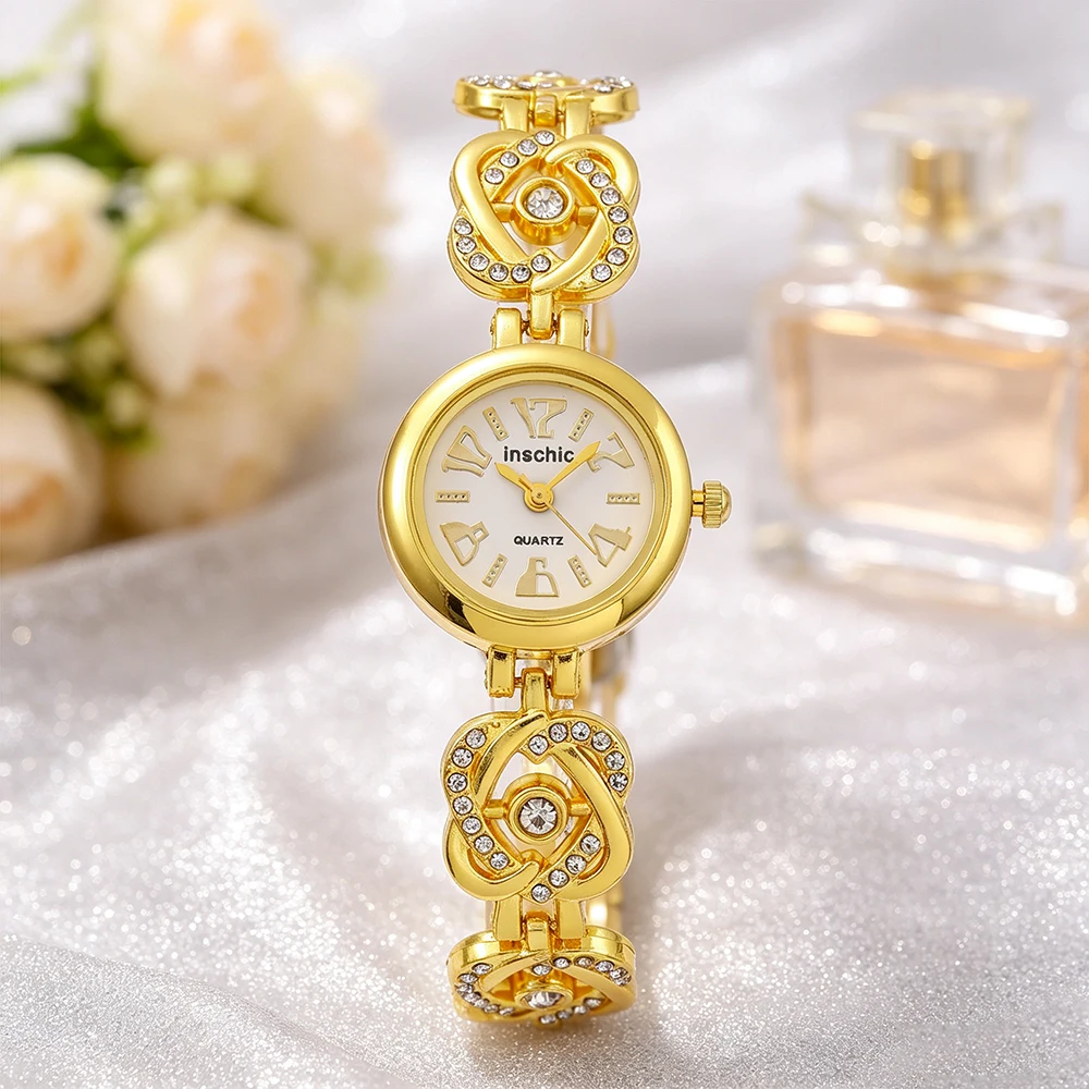 1Pc Trendy Latest Elegant And Fashionable Quartz Watch, Ideal Gift For Friends And Family On Valentine's Day, Easter, Birthdays!