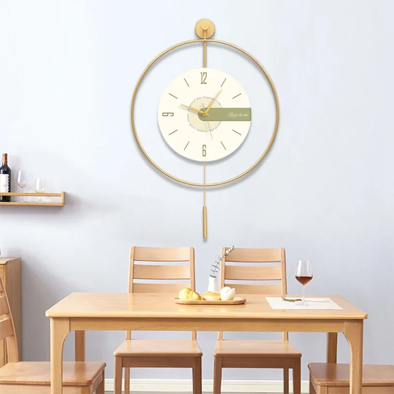 

Personality Minimalist Clock Wall Clock Living Room Creative Fashion Minimalist Restaurant Wall Clock Clocks Wall Home Decor