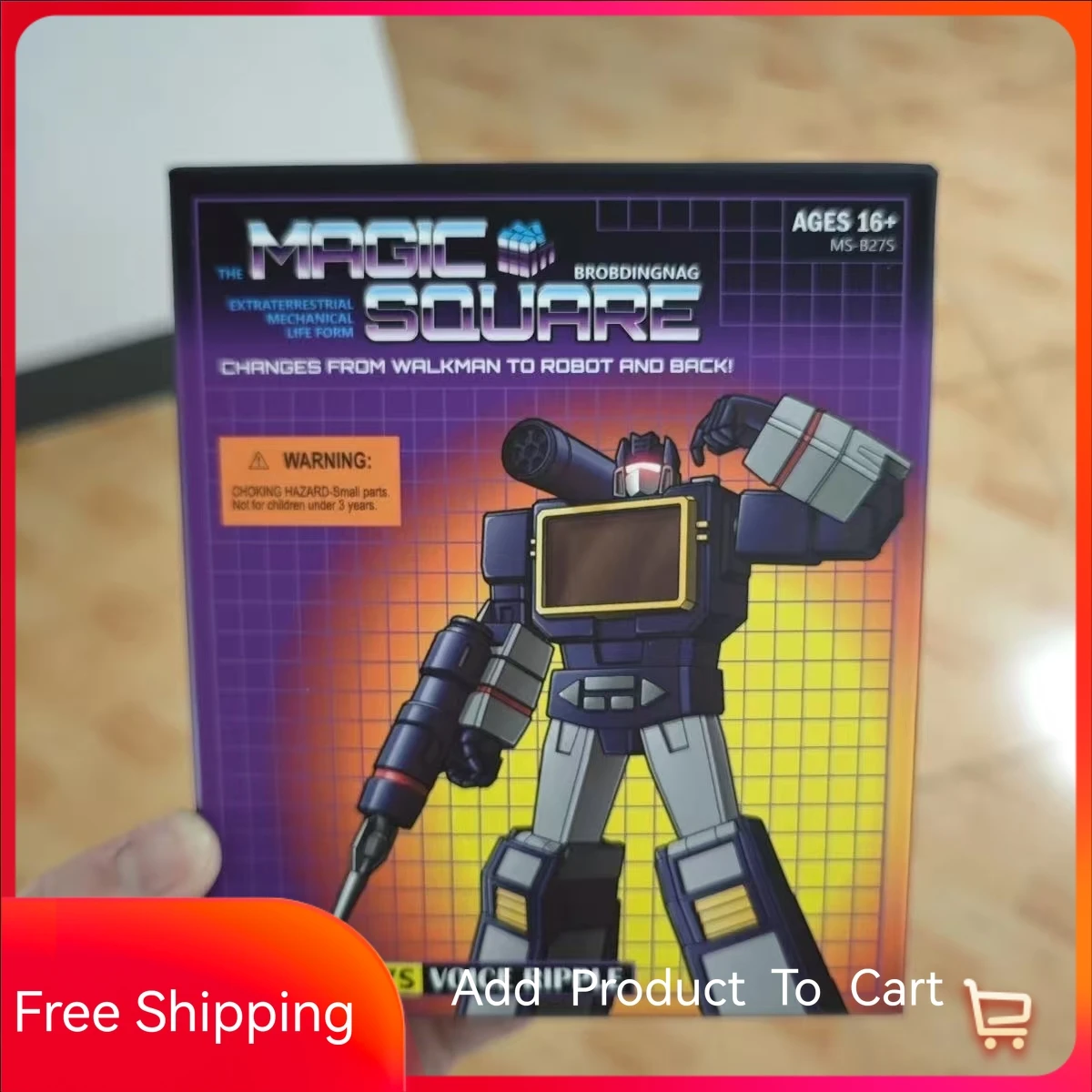 Magic Square Transformers Toy MS B27S Soundwave Sonic MS-B27S Voice Ripple Action Figure Deformable Robot Model Collection