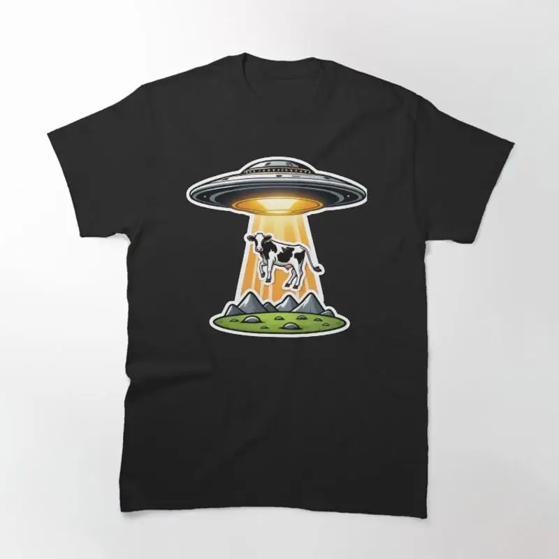 Cattle Mutilation UFO Cow Abduction Classic T-Shirt