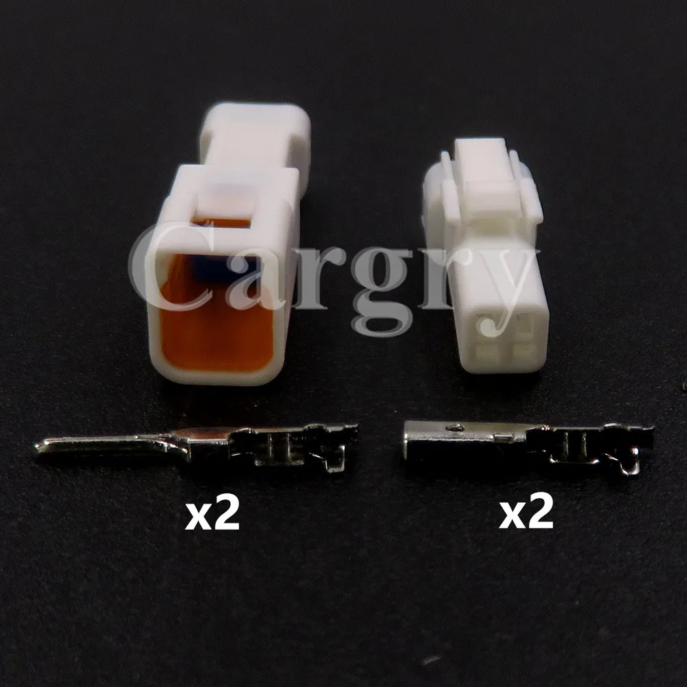 1 Set 2P AC Assembly Automobile Wire Harness Socket 02T-JWPF-VSLE-S 02R-JWPF-VSLE-S Car Motor Waterproof Connector - Image 2